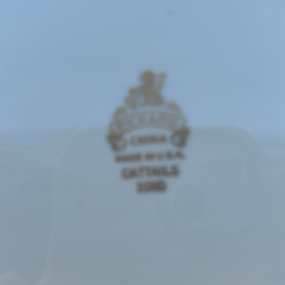 Vintage Pickard China Print Cattails Deep Serving Platter Made in USA - Picture 6 of 7